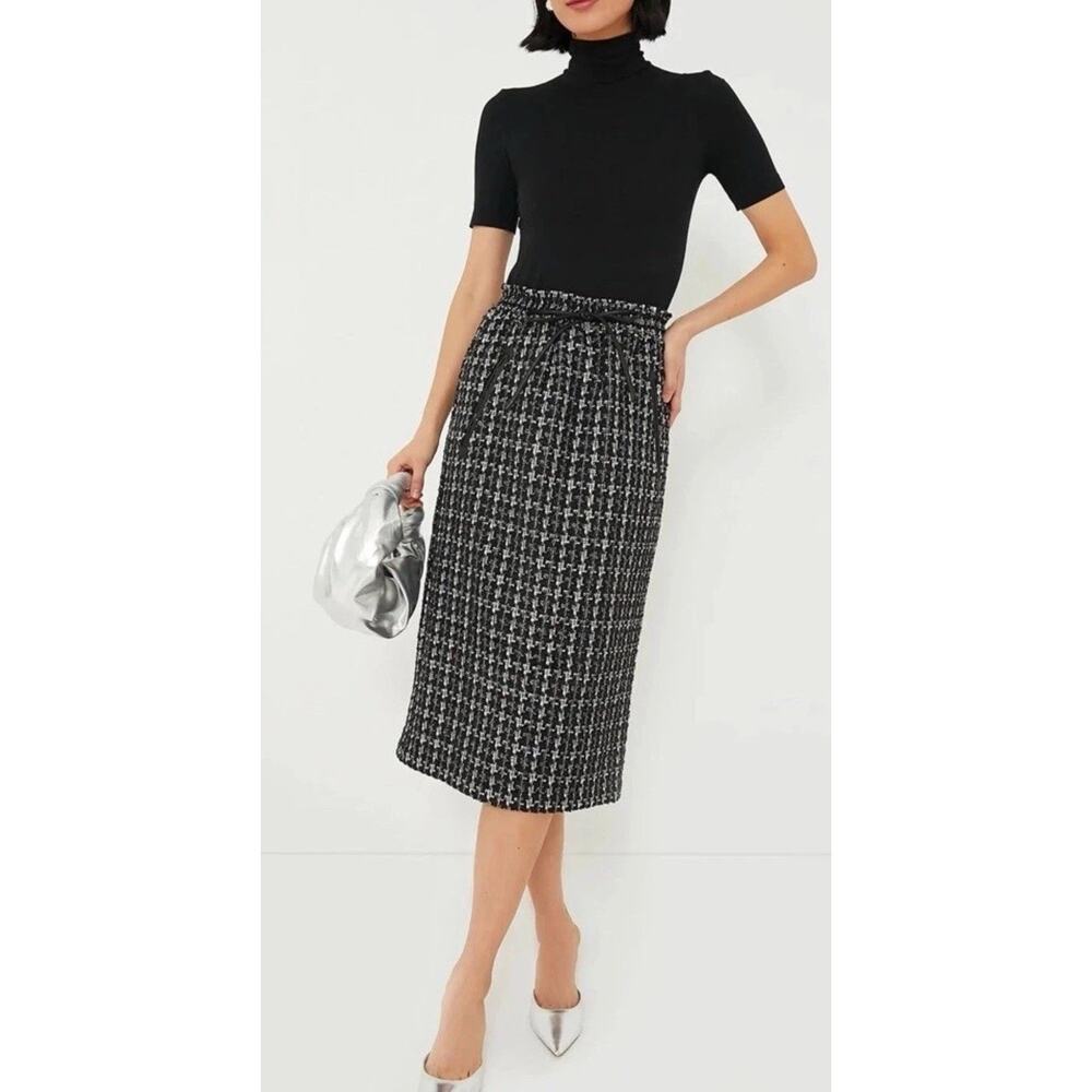 Tuckernuck NWT Tweed Black and White Pencil Skirt